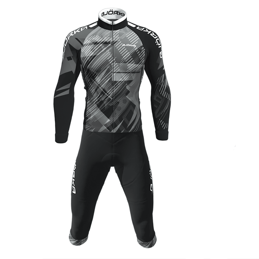 Cycling Gear Jersey - Mùa Xuân/Mùa Thu Bjorka Đi Xe