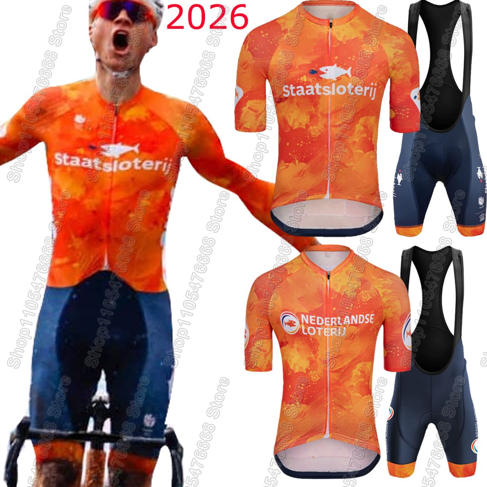 Cycling Gear Jersey - Netherlands Cycling Jersey 2026 Set Dutch