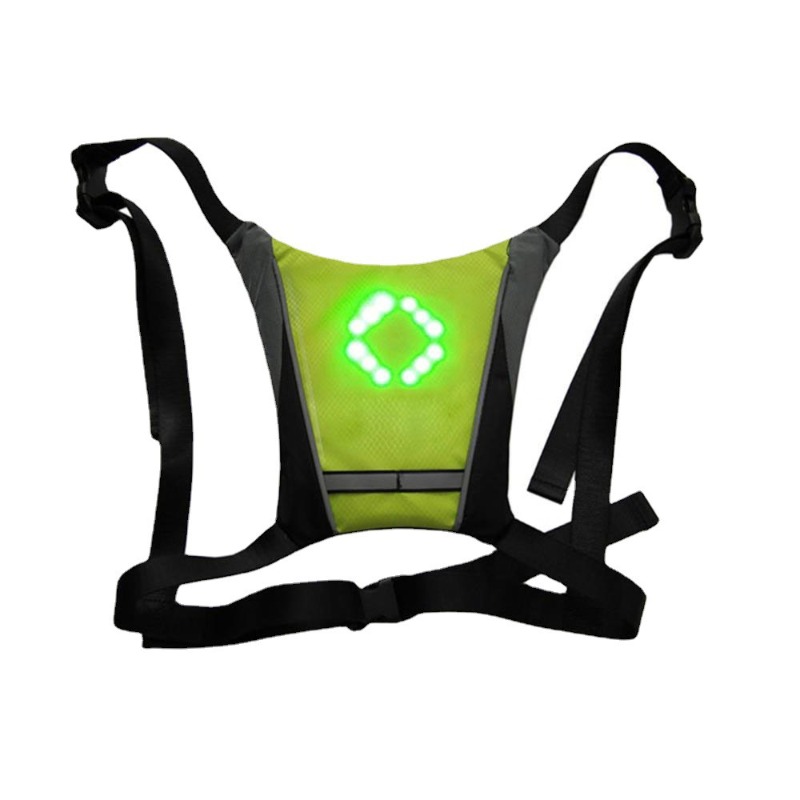 LED Remote Control Safety Vest - đánh giá và giá Cycling Visibility Gear