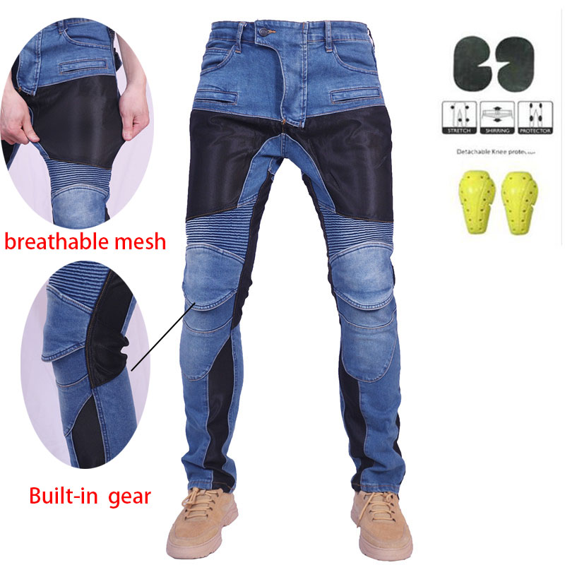 Men's Summer Breathable Motorc - đánh giá và giá Cycling Gear Pants