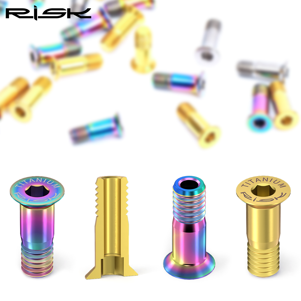 Risk 2pcs M5*14.2mm Bike Rear  - đánh giá và giá Xc Mtb Gear