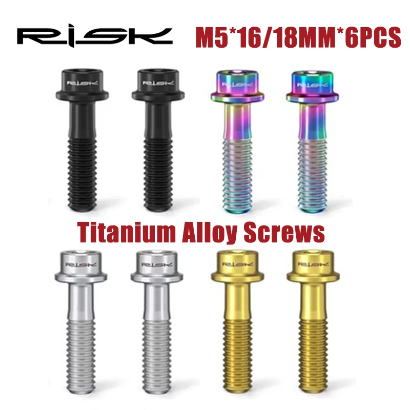 RISK Bicycle Screws Titanium M - đánh giá và giá Xc Mtb Gear