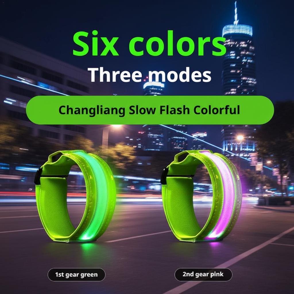LED Reflective Armband Safety  - đánh giá và giá Cycling Visibility Gear