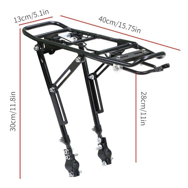 1PC Alloy Rear Bicycle  Rack C - đánh giá và giá Cycling Gear Pouch