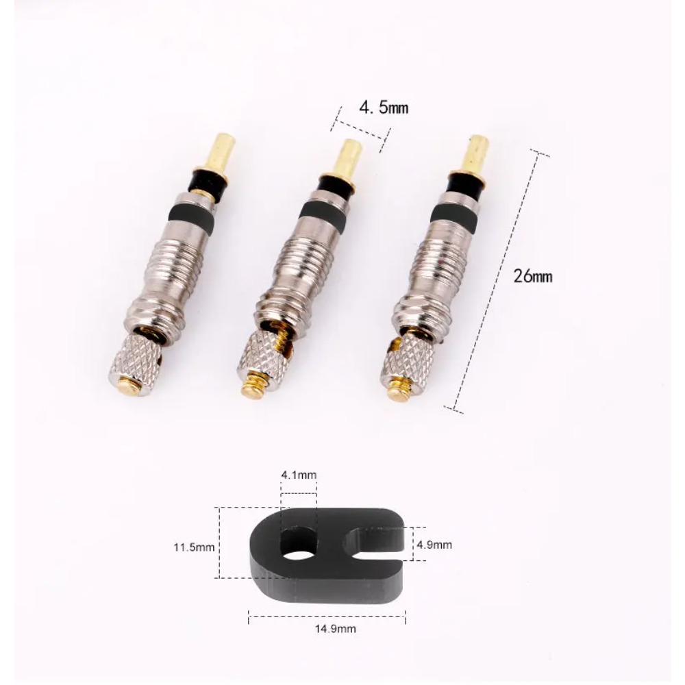 6/18Pcs Bicycle Valve Core Fre - đánh giá và giá Tubeless Tire Sealant