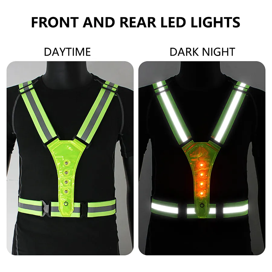 Adjustable Lightweight Safety  - đánh giá và giá Cycling Visibility Gear