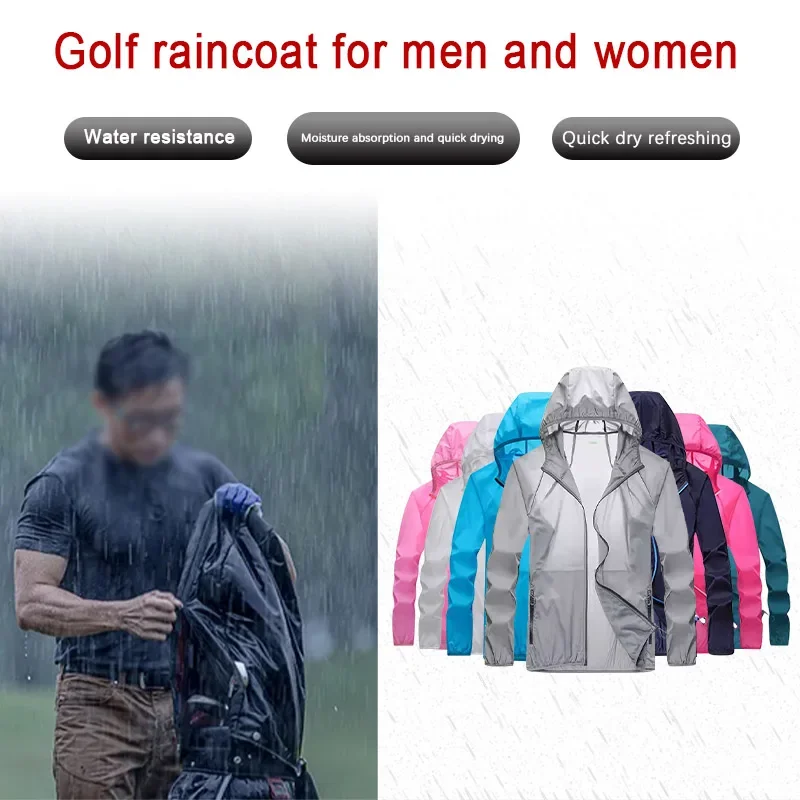Golf Raincoat Lightweight Jack - đánh giá và giá Cycling Gear Rain