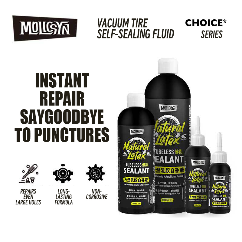 MolicSYN Bike Tubeless Sealant - đánh giá và giá Tubeless Tire Sealant
