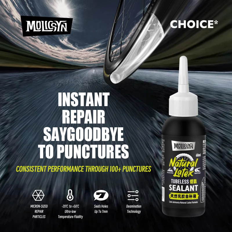 MolicSYN Bike Tubeless Sealant - đánh giá và giá Tubeless Tire Sealant