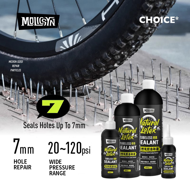 MolicSYN Bike Tubeless Sealant - đánh giá và giá Tubeless Tire Sealant