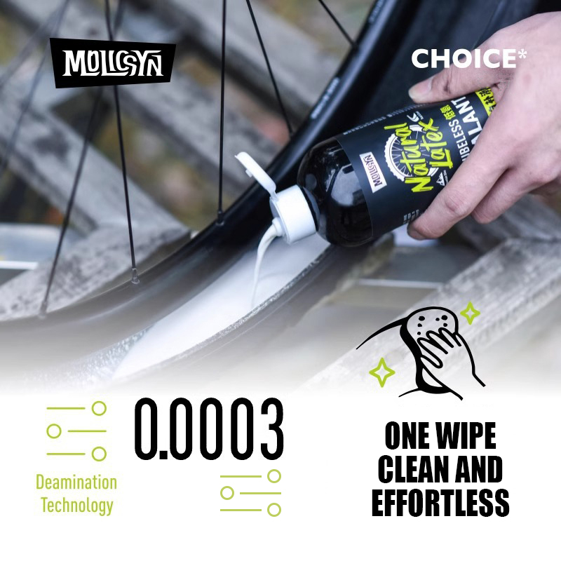 MolicSYN Bike Tubeless Sealant - đánh giá và giá Tubeless Tire Sealant