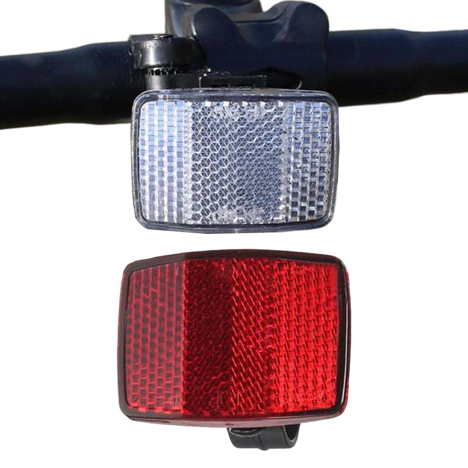 2 Pcs Bike Front Rear Reflecto - đánh giá và giá Cycling Gear For Commuting
