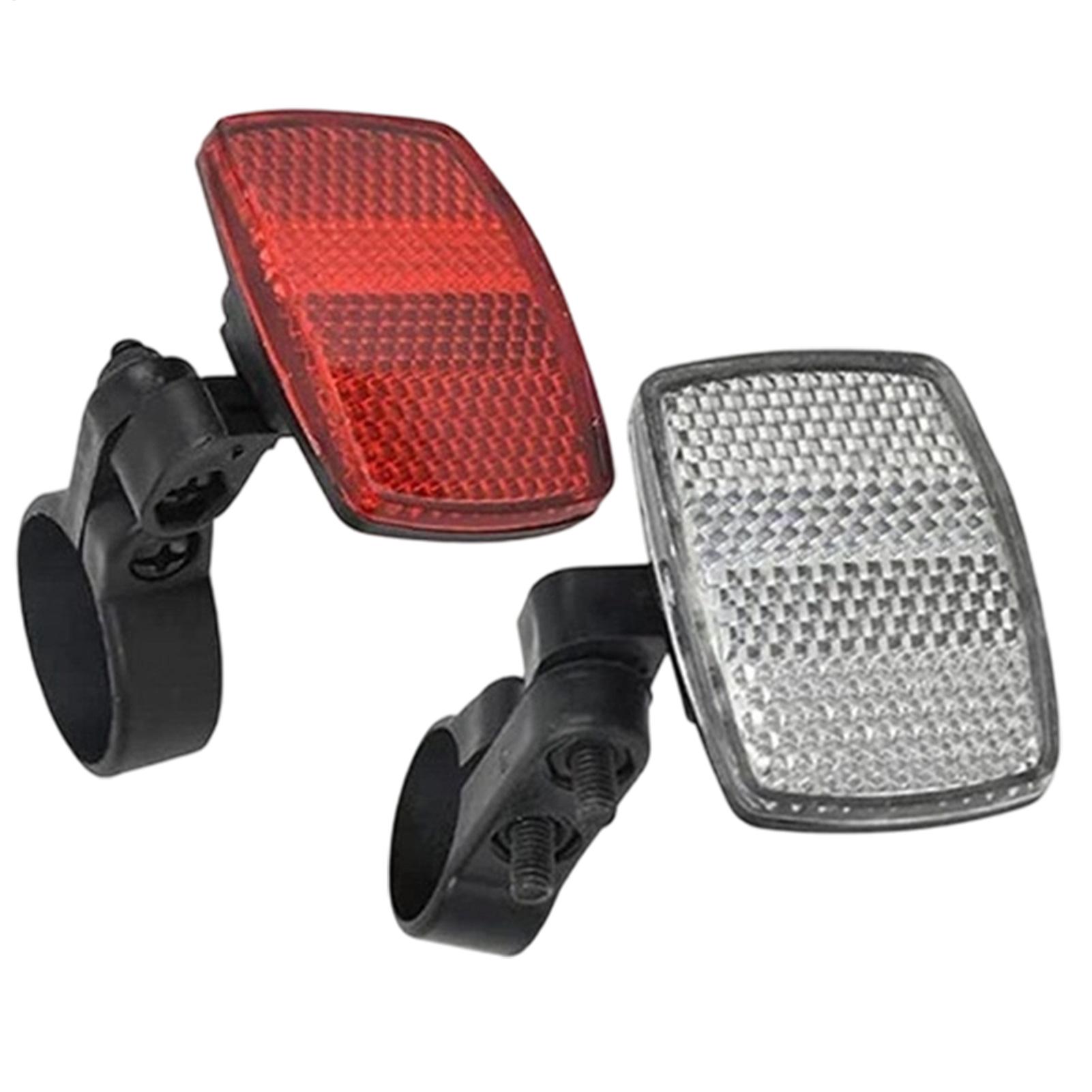 2 Pcs Bike Front Rear Reflecto - đánh giá và giá Cycling Gear For Commuting
