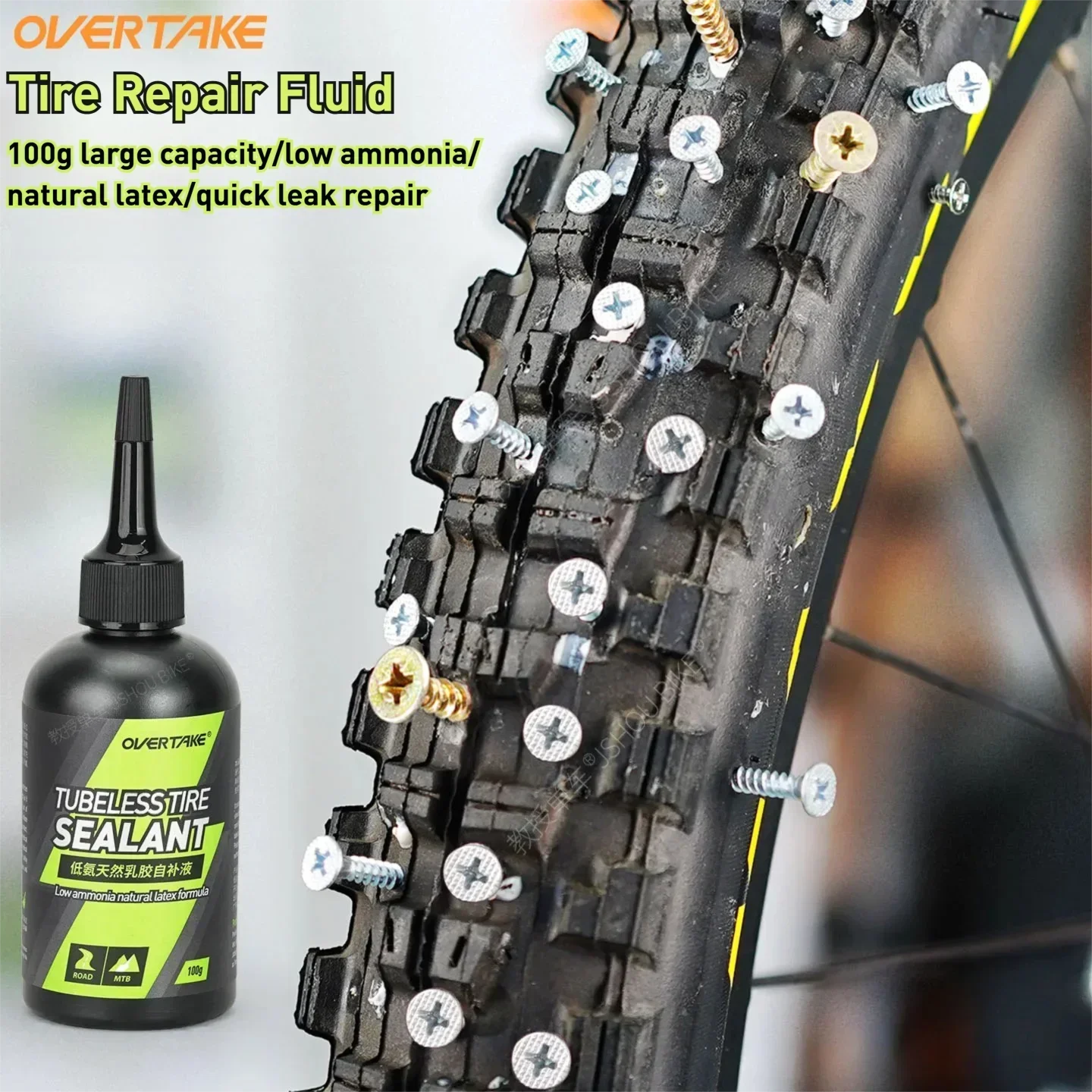 OVTK 100g Rubber Tire Sealant  - đánh giá và giá Tubeless Tire Sealant