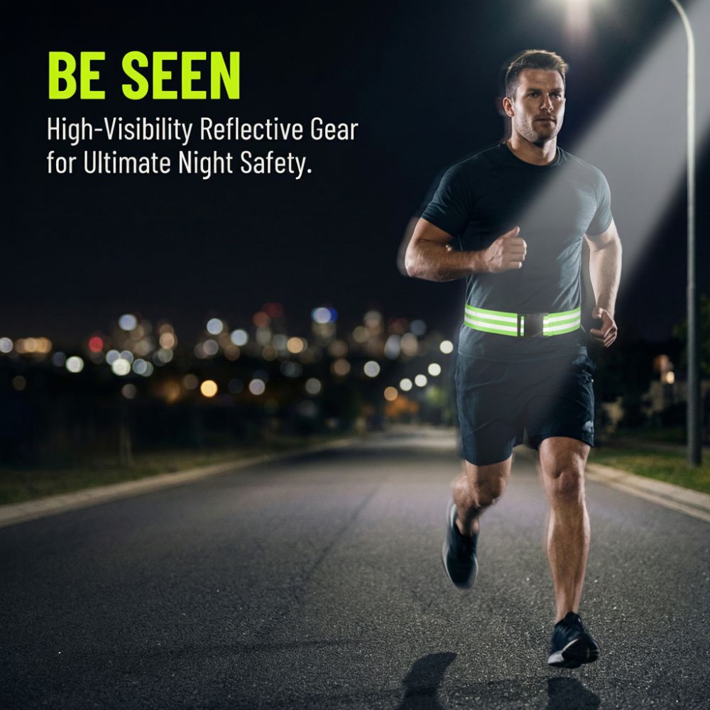 2PCS Stretchable Reflective Be - đánh giá và giá Yellow Cycling Gear