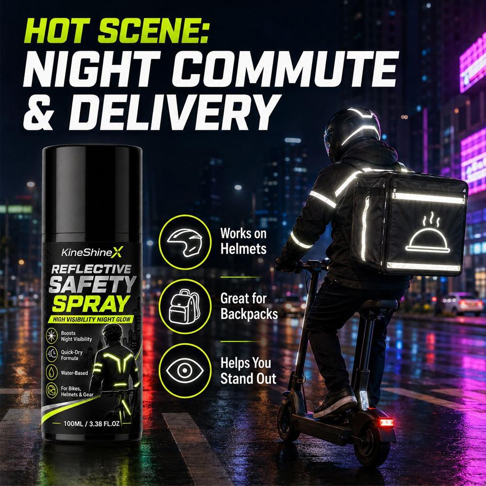 Reflective Safety Spray Night  - đánh giá và giá Cycling Visibility Gear