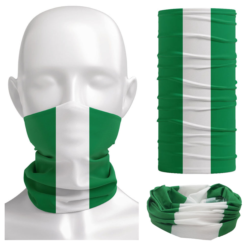 Nigeria Flag Bandanna Women Ne - đánh giá và giá Cycling Gear For Men