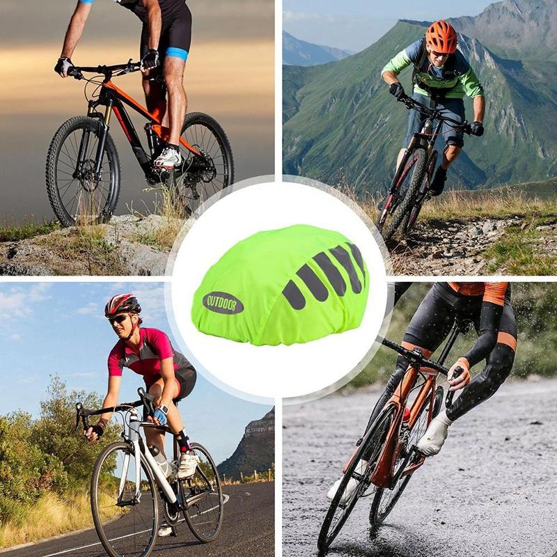 1 Pcs Bike Helmet Rain Cover W - đánh giá và giá Cycling Visibility Gear
