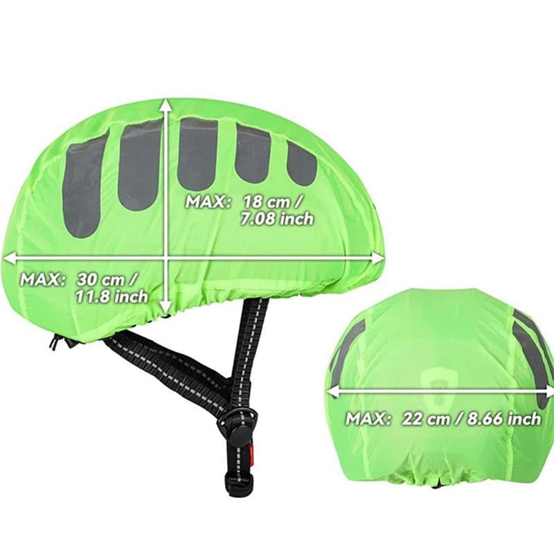 1 Pcs Bike Helmet Rain Cover W - đánh giá và giá Cycling Visibility Gear