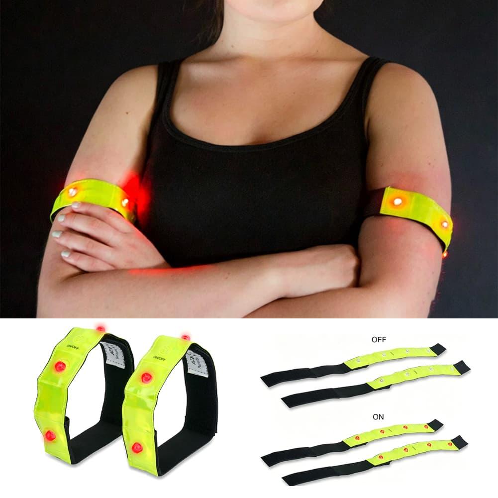 LED Reflective Armband With Fl - đánh giá và giá Cycling Visibility Gear