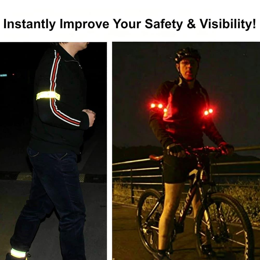 LED Reflective Armband With Fl - đánh giá và giá Cycling Visibility Gear