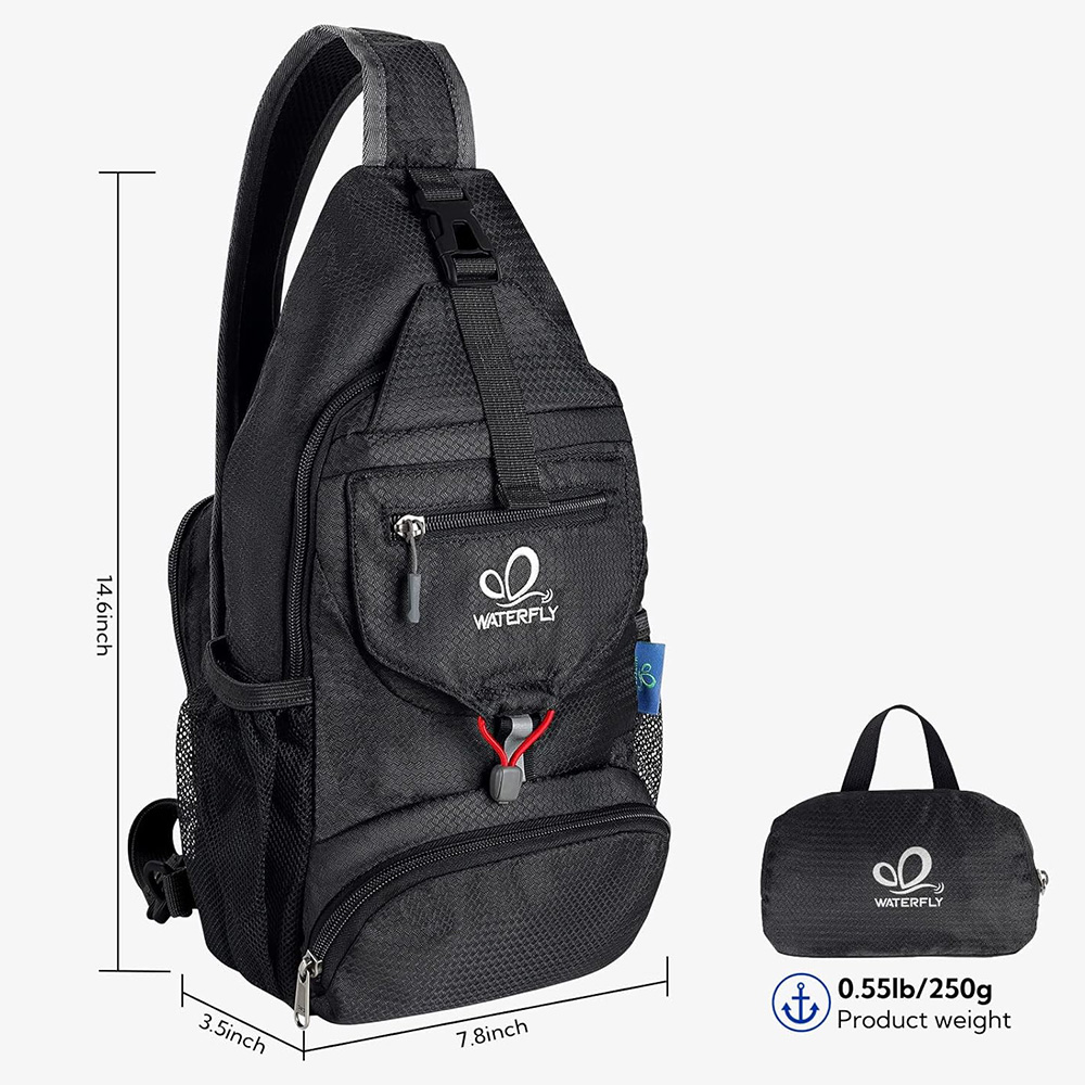 WATERFLY Chest Bag Shoulder Sm - đánh giá và giá Cycling Gear Bag
