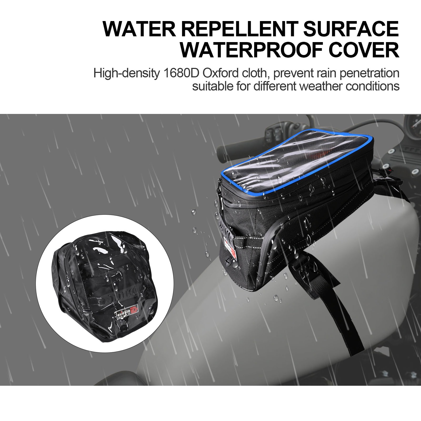 Large Capacity Expandable Moto - đánh giá và giá Cycling Gear Pouch